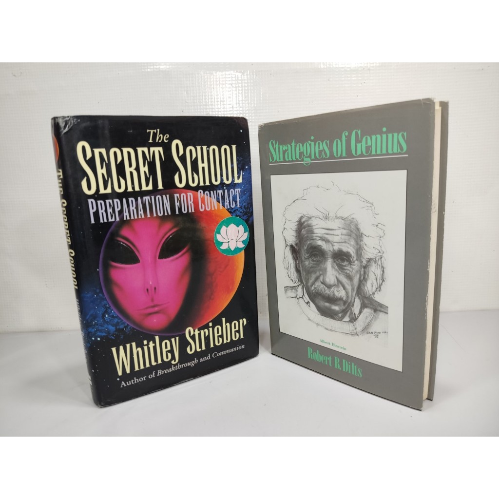 2 Livros Inglês The Secret School E Strategies Of Genius Hgw (Usado)