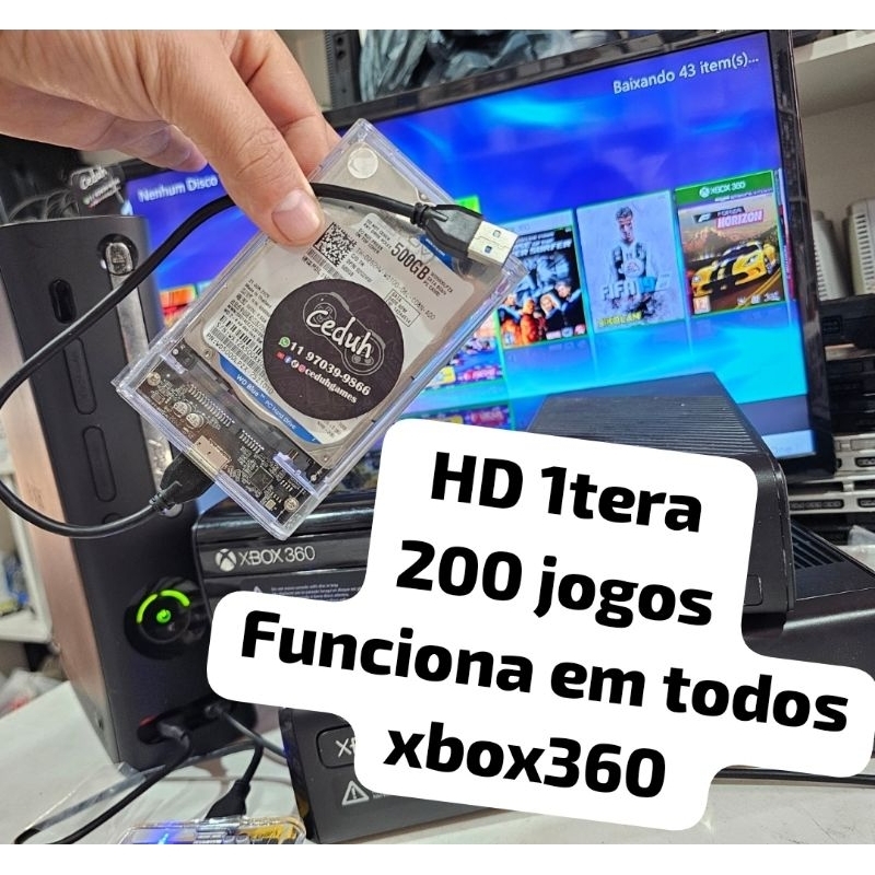HD xbox 360 de 1 tera em Oferta na Shopee