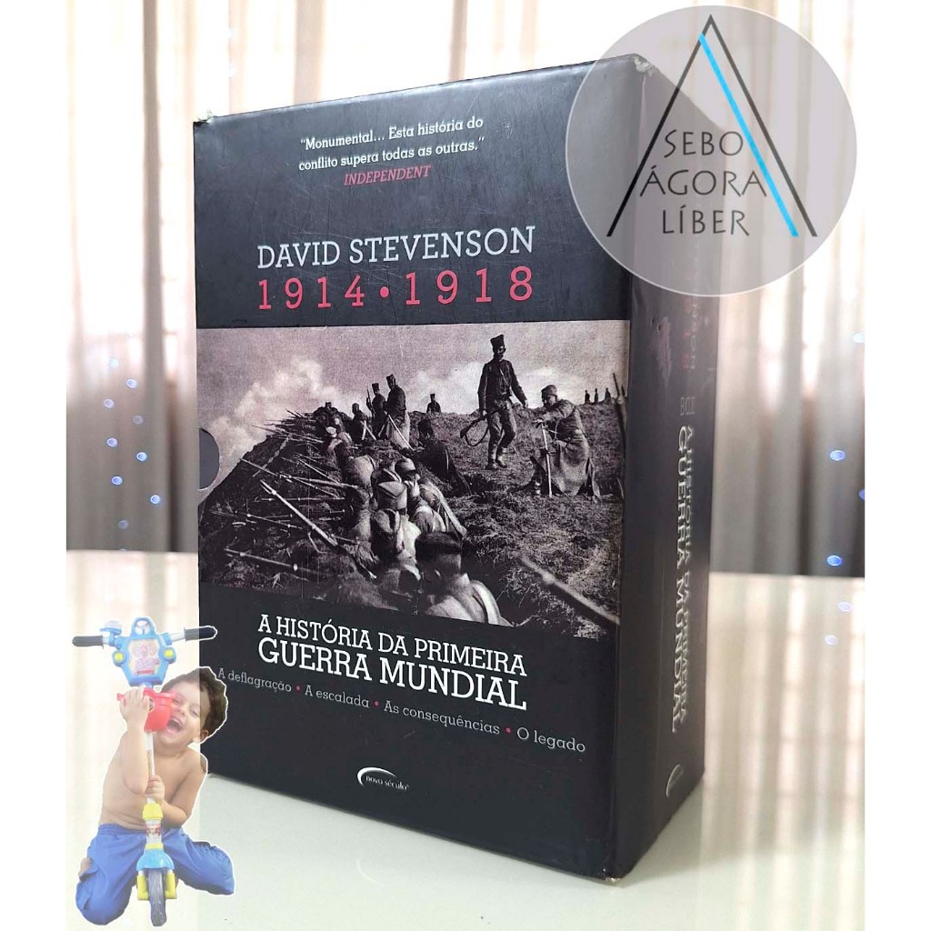 Box 1914-1918: a história da Primeira Guerra Mundial por David Stevenson (Autor)