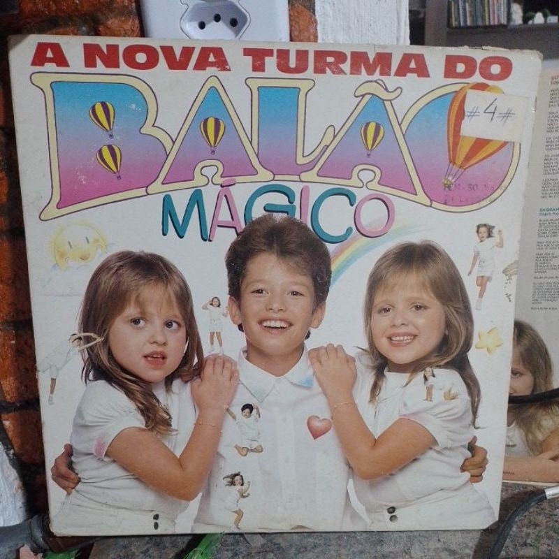 LP - A NOVA TURMA DO BALÃO MAGICO -1988