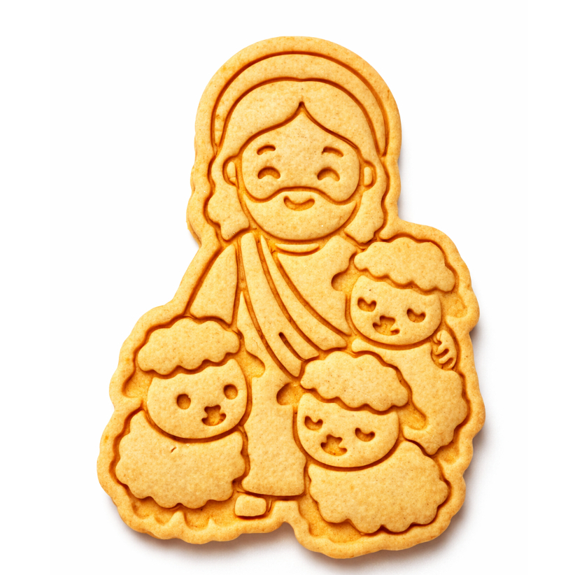 Jesus Cristo Ovelhas Pascoa Cortadores de Biscoito Confeitaria em Oferta na Shopee