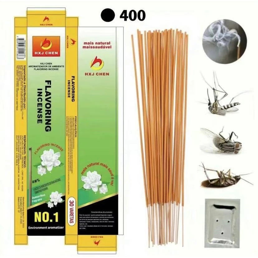 Kit 90 Palitos Incenso Repelente mata mosquito /moscas kit com 3 caixas Fragrância Osmanthus AA em Oferta na Shopee