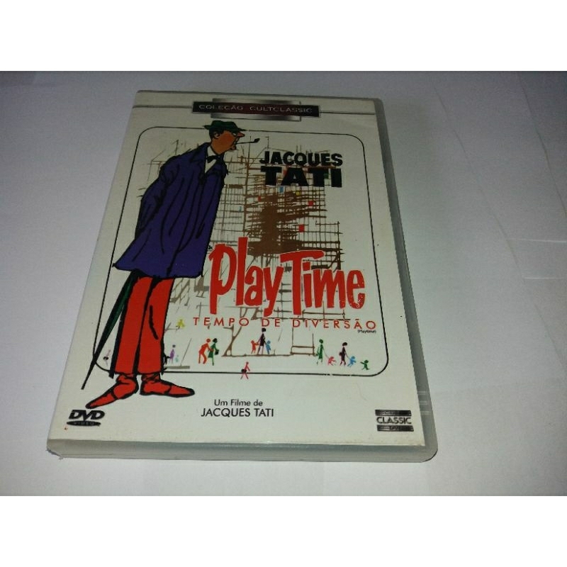 Dvd - Play Time : Tempo de Diversao - 1967 - Jacques Tati - Filme Frances