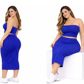 SELAH - CONJUNTO PRISCILA PLUS SIZE MODA FEMININA em Oferta na Shopee