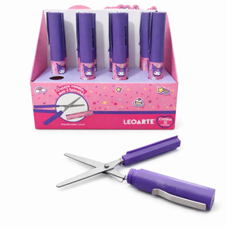 Tesoura Escolar Fofa Hello Kitty Kuromi Infantil Sem Ponta Decorada em Oferta na Shopee