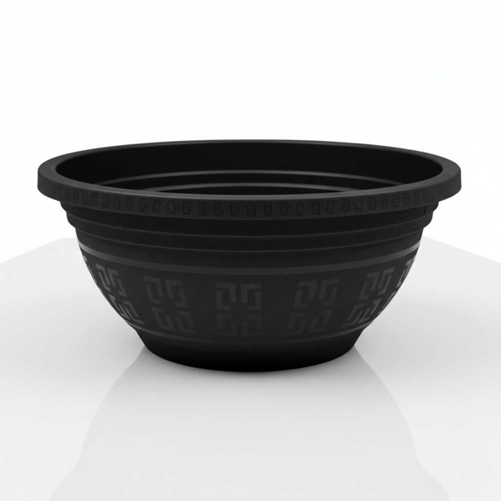 Kit 10 Vasos Redondo Cuia 6 Litros Resistente Para Horta Jardim Plantas e Flores