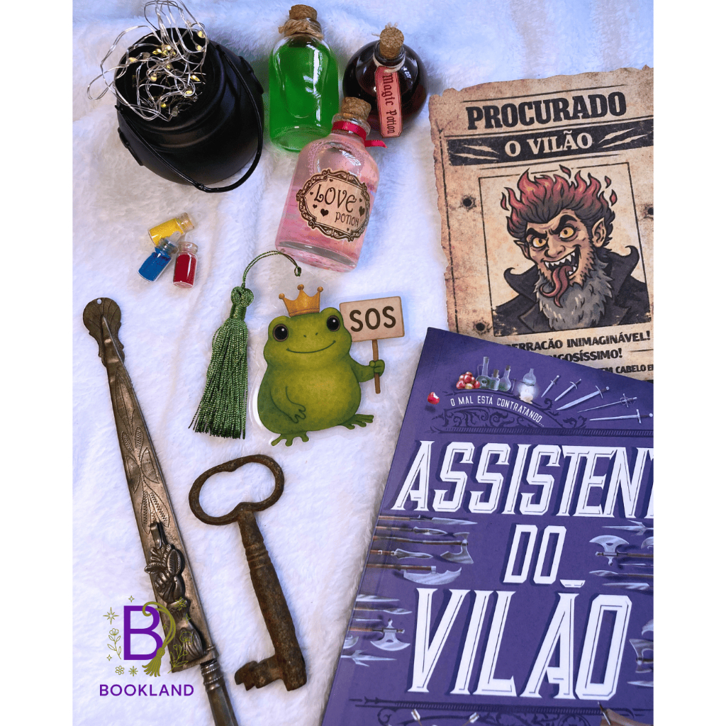 Assistente do vilão - Reinaldo - Marcador de páginas