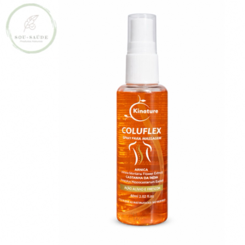 Coluflex Spray para Massagem 60ml – Alívio Muscular com Arnica e Castanha-da-Índia