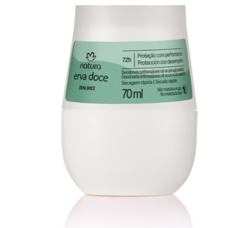 Desodorante Antitranspirante Roll-on Erva Doce - Natura em Oferta na Shopee