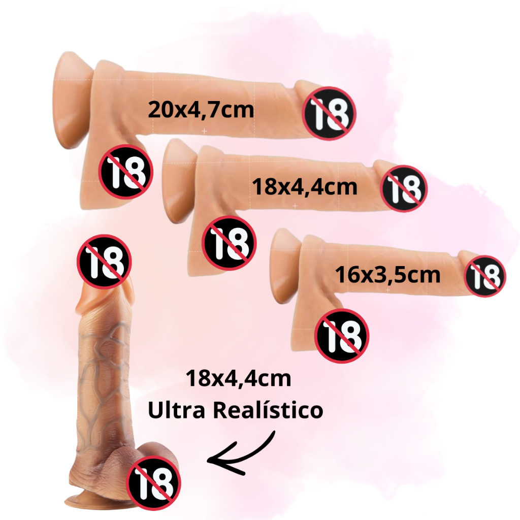 Pênis Borracha Macio Realístico Prótese Silicone Realística Maciça Dildo Consolo Pinto Grosso em Oferta na Shopee