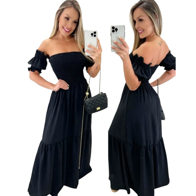 Vestido Longo Feminino Vestidos Femininos Longos Vestido Verão Longo