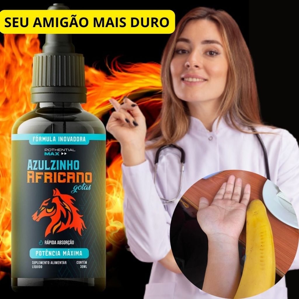 Azulzinho Africano Gotas – Potência Máxima e Desempenho Imediato em Oferta na Shopee
