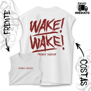 Camiseta Regata Academia Machão Oversized ''WAKE WAKE'' 2026 Premium Lançamento Envio Imediato - 69 em Oferta na Shopee