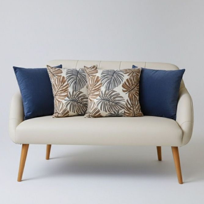 ALMOFADAS DECORATIVAS p/SALA QUARTO CAMAPOSTA OU SOFÁ KIT c/4 ALMOFADAS CHEIAS E CAPAS COM ZÍPER em Oferta na Shopee