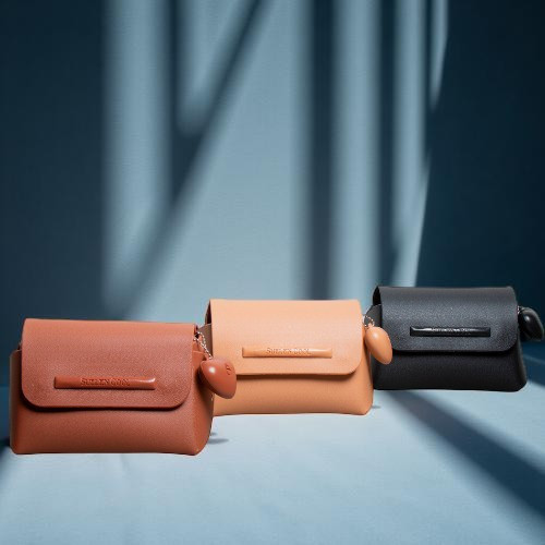 Bolsinha Feminina Pequena Suellen com Coração – Clutch, Necessaire Porta Maquiagem Clara Variedades