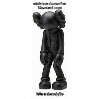 🧸 KAWS SAD NOSE • ESTATUETA DECORATIVA • 15CM • ART TOY • COLECIONÁVEL PREMIUM