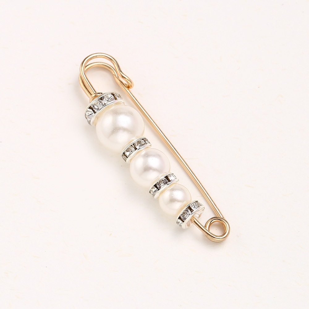 Broche De Cintura Ajustável , Clipe De Calças De Pérola Falsa Para Mulheres , Apertador De Roupas