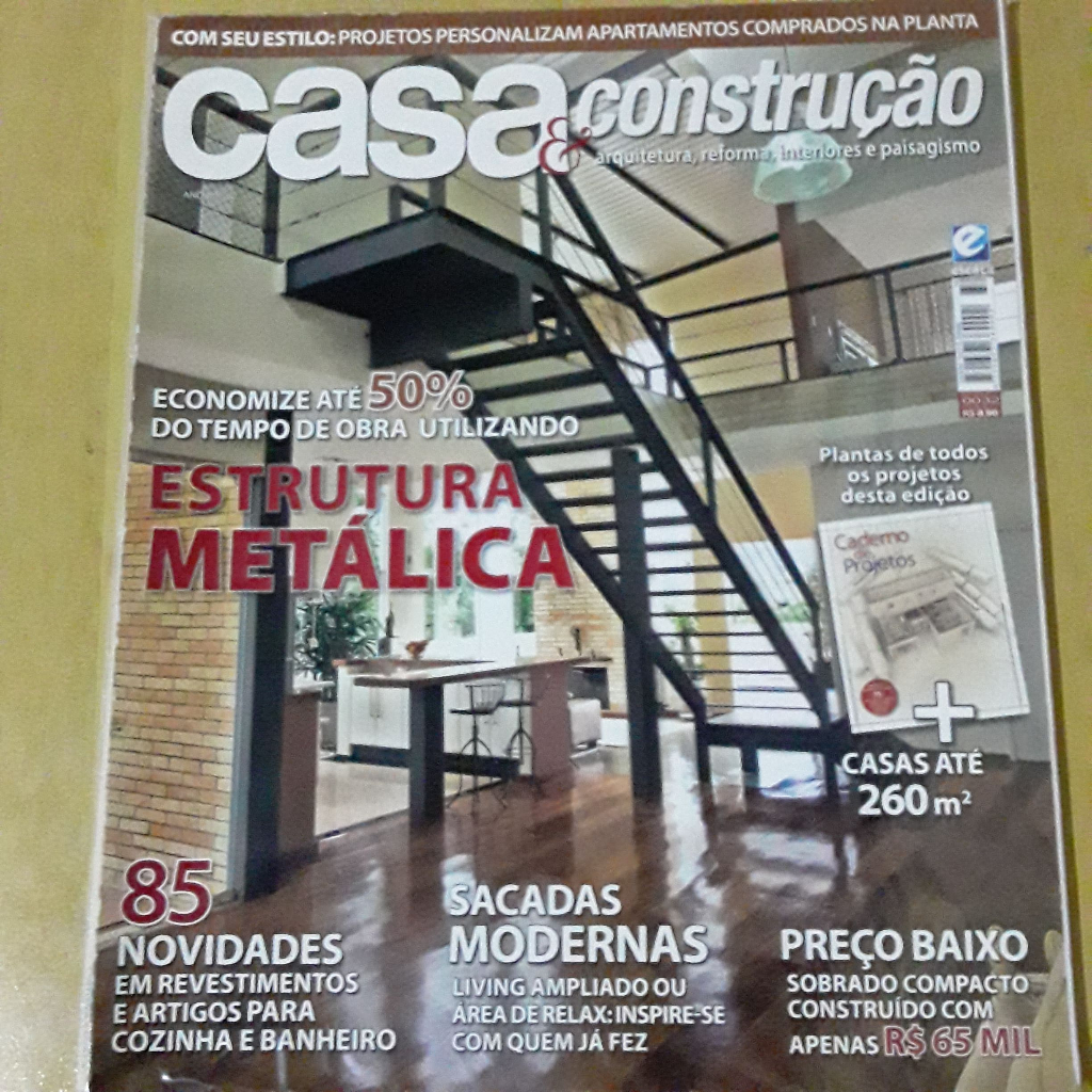 PL51 REVISTA CASA & CONSTRUÇÃO Nº32 SACADAS MODERNAS
