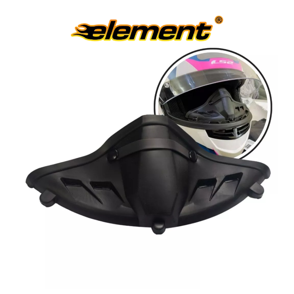 Narigueira Capacete Ls2 Super Alta Respiro Clip Espuma SUPER ALTA -NÃO EMBAÇA