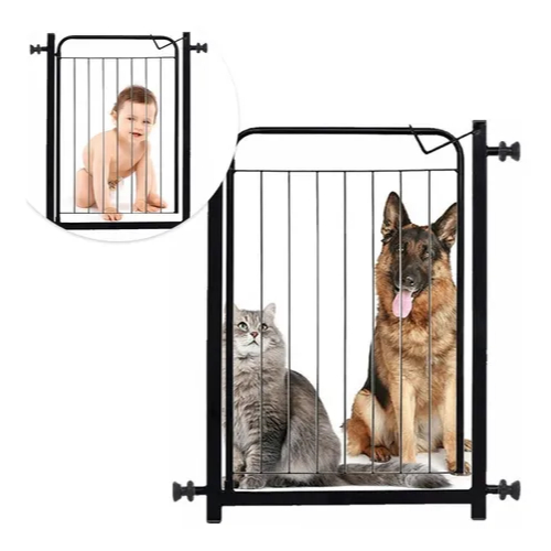 Grade Portão Segurança Bebê Pet Útil Cão Vão De 68 A 72cm
