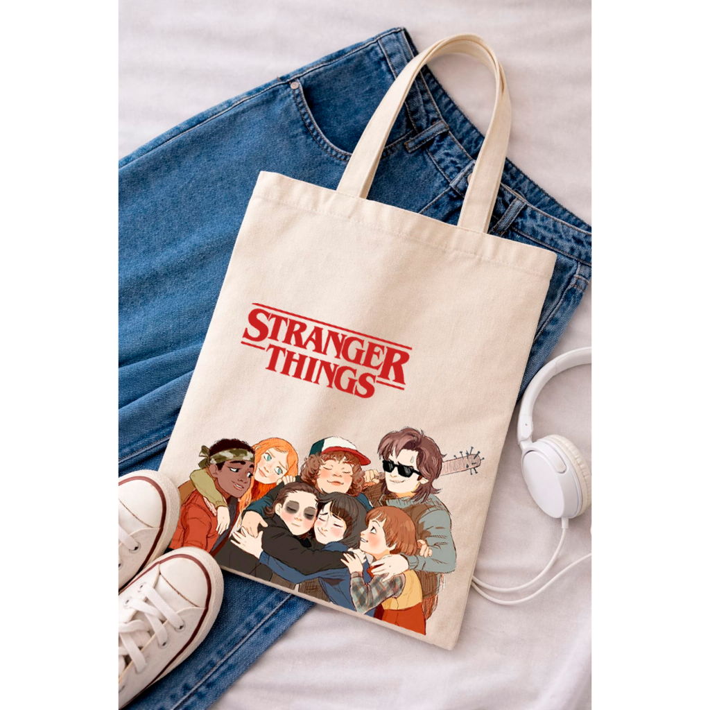 Sacola Bolsa Ecobag Aesthetic Stranger Things Eleven Série em Oferta na Shopee