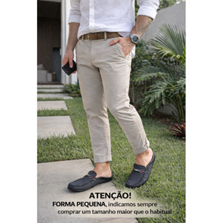 Mocassim Mule Masculino Moderno Casual slip on em Oferta na Shopee