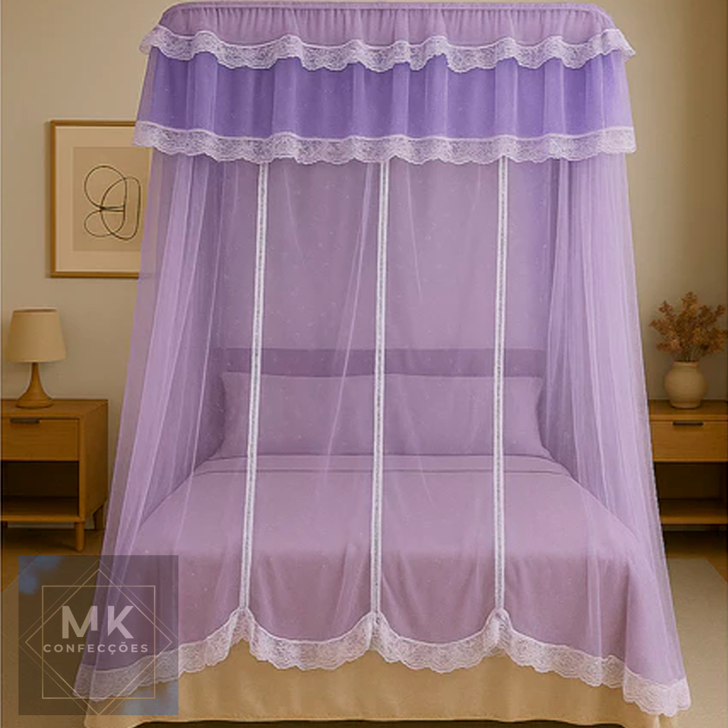 Mosquiteiro Casal Queen Sem Armação Mega Promoção