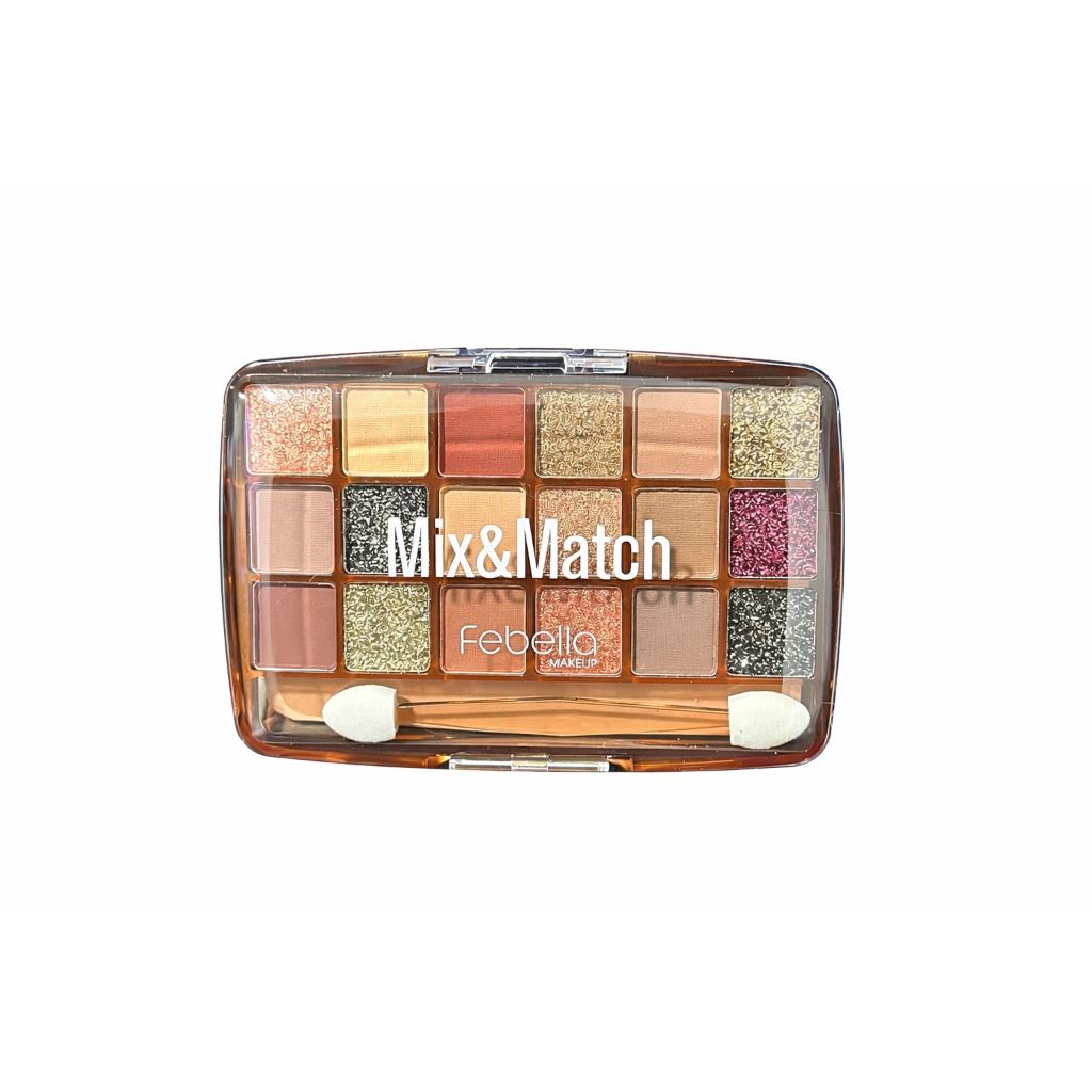Paleta de maquiagem Sombra 18 Cores Febella Makeup CIA