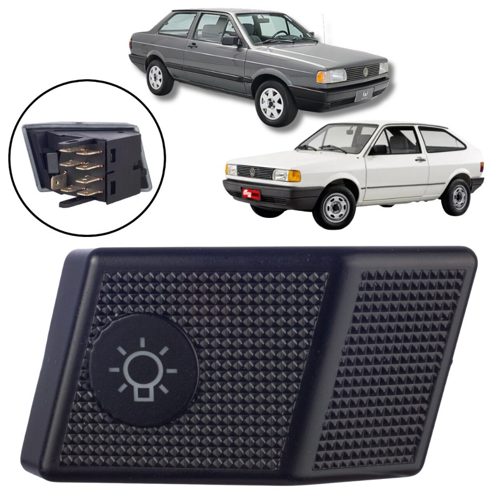 BOTÃO INTERRUPTOR DO FAROL VW GOL 1988/1995 VOYAGE SAVEIRO em Oferta na Shopee