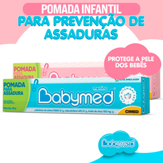 Pomada Infantil Para Prevenção De Assaduras Babymed Cremosa e Hidratante em Oferta na Shopee