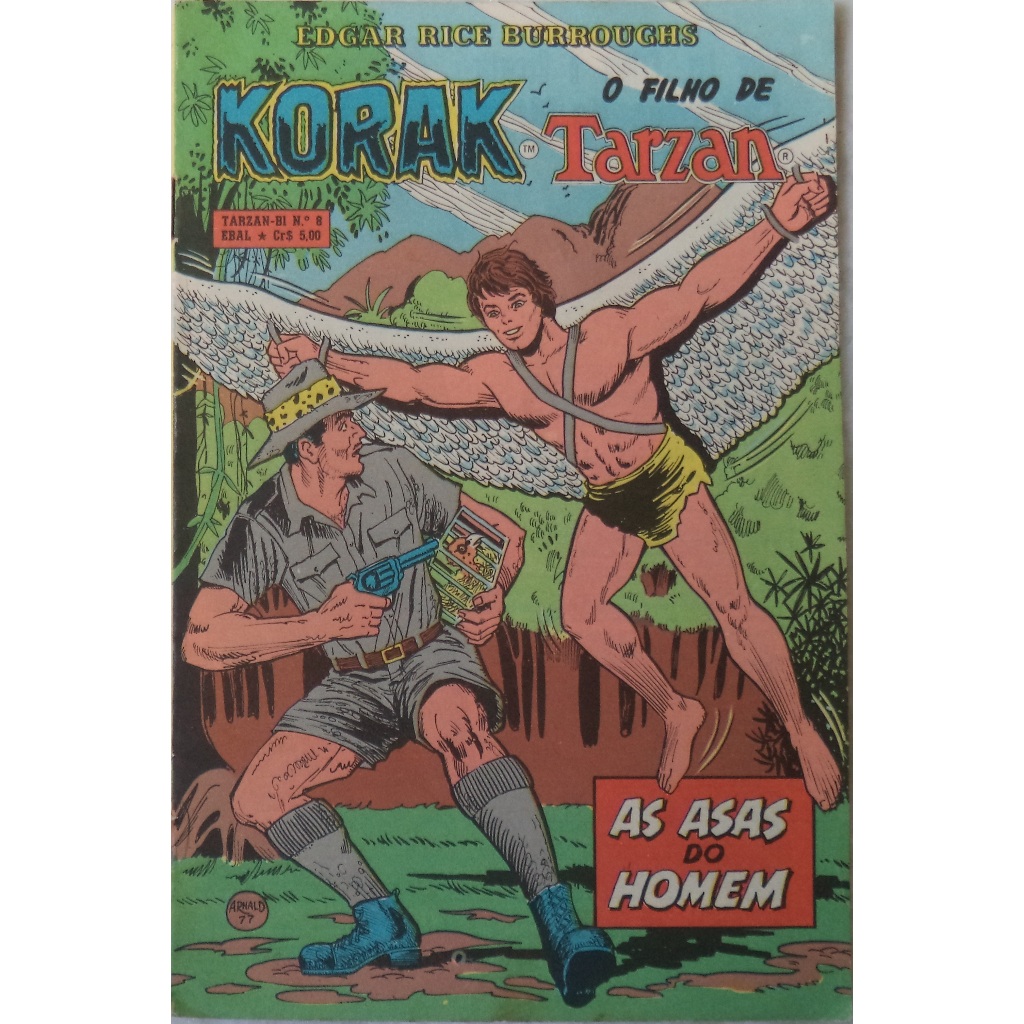 Hq Korak o filho de Tarzan nº 8 - Formatinho Ebal