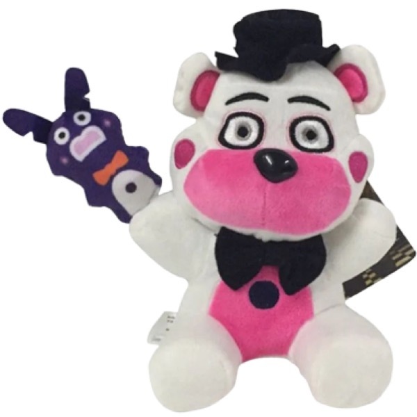 Pelúcia Funtime Freddy FNAF 20cm Five Nights At Freddy’s Boneco Geek Presente