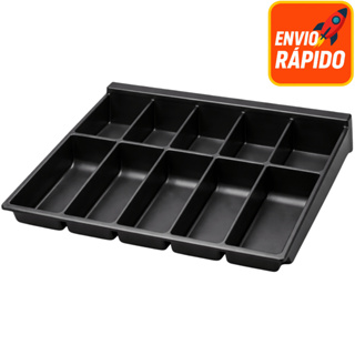 Bandeja de Dinheiro Plástico 10 Divisórias Notas Moedas em Oferta na Shopee