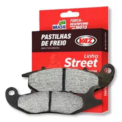 Pastilha de Freio Dianteira Cg 160 Titan Abs 2025 / Fz25 250 Abs 2018-2025 Vaz