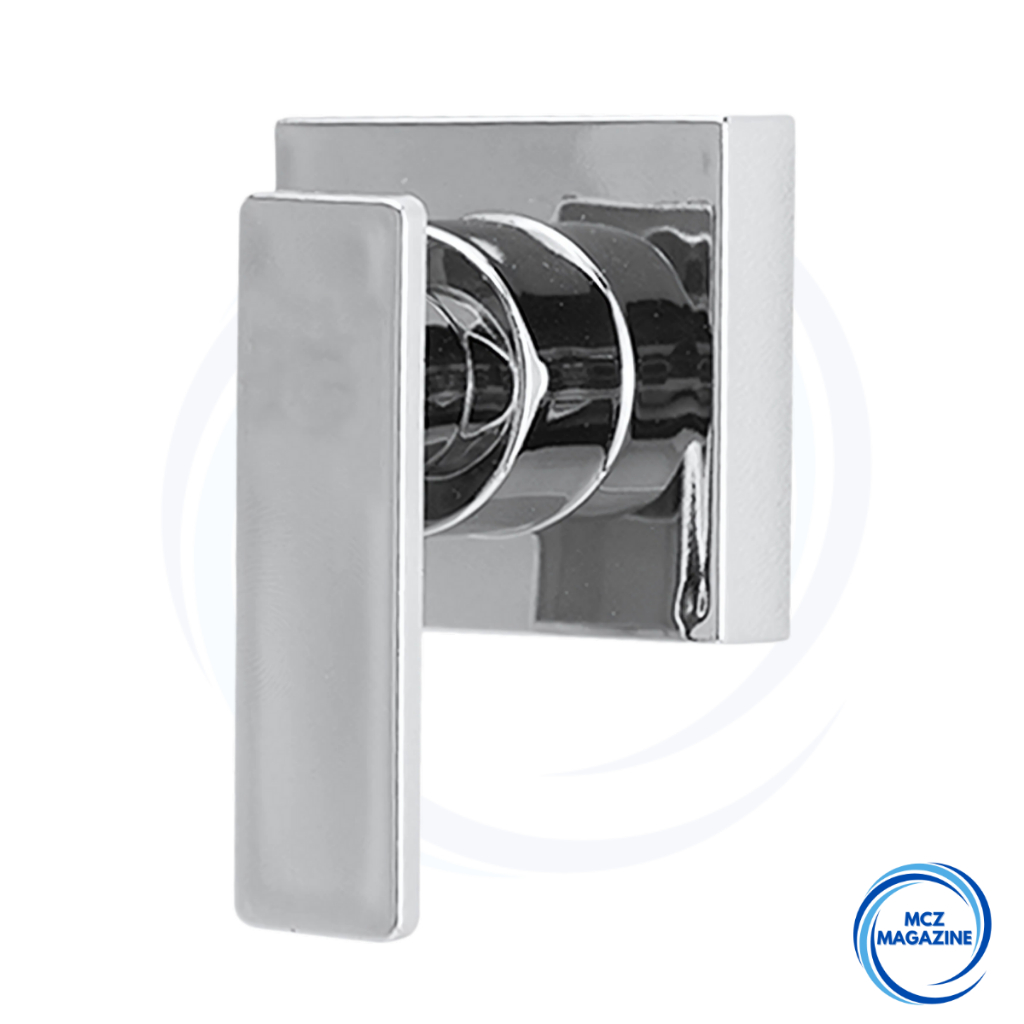 Acabamento de Registro Pressão e Gaveta Quadrado Alavanca Cromado 1/2 3/4 Polegadas em Oferta na Shopee