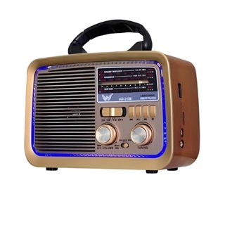 Rádio Bluetooth K-3188 Sem Fio com Lanterna, USB e Cartão TF em Oferta na Shopee