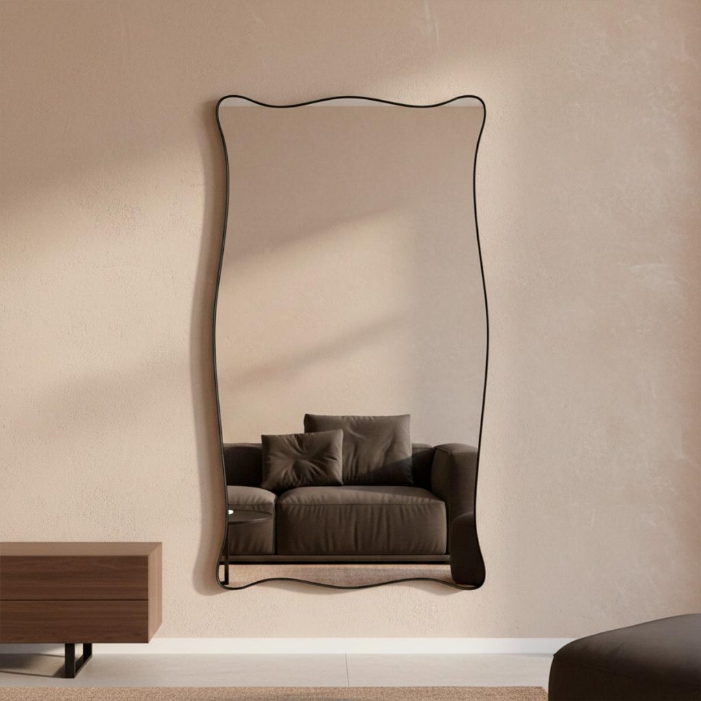 Espelho Orgânico Moderno Decorativo 60x80cm - Mod. Paris em Oferta na Shopee