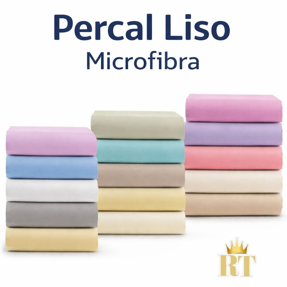 1 Metro De Tecido Percal Liso De Microfibra (1m x 2,30) Varias Cores com o MELHOR PREÇO!!!