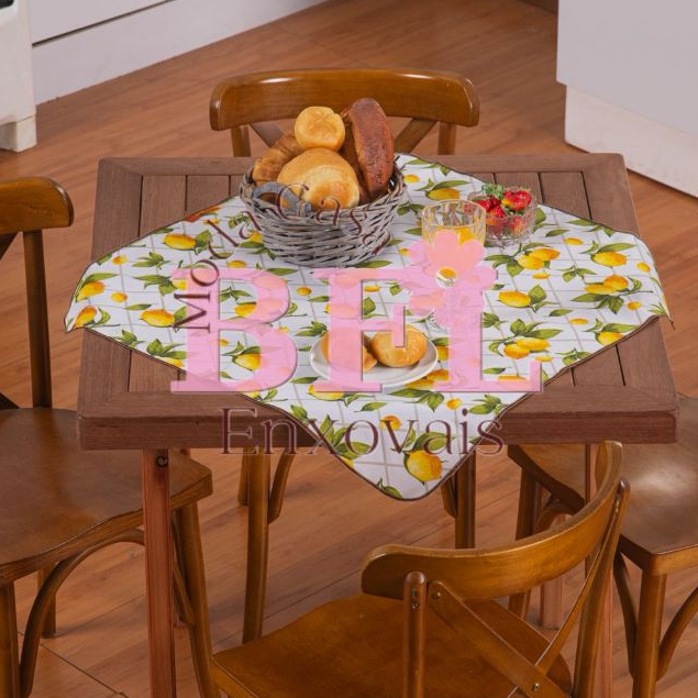 Toalha de Chá Quadrada 70x70 Oxford Estampada Acabamento Overloque - Várias Estampas. em Oferta na Shopee