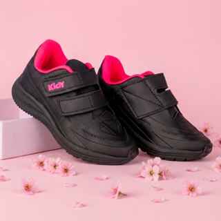 Tênis Infantil Menina Kidy Respitec Neon Fecho Duplo Confortável Seguro Anatômico Prático Escolar em Oferta na Shopee