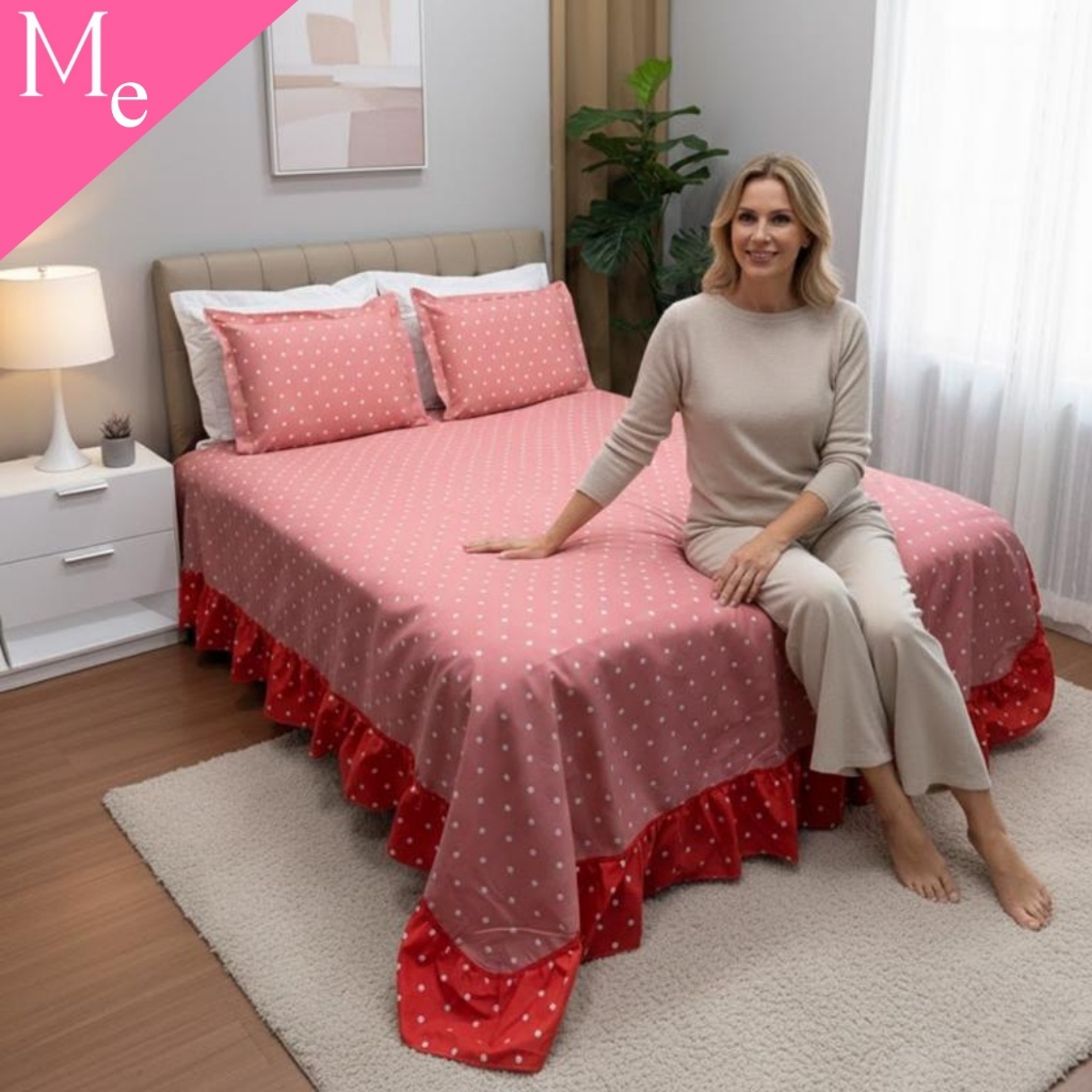 Colcha Cobre Leito Casal Queen Charlotte 3 Peças em Oferta na Shopee