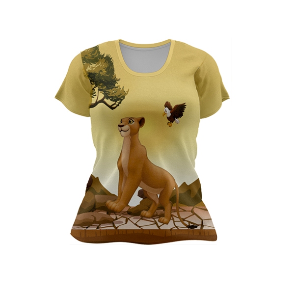 T-shirt Feminina Adulta ou Infantil - Personagem Rei em Oferta na Shopee