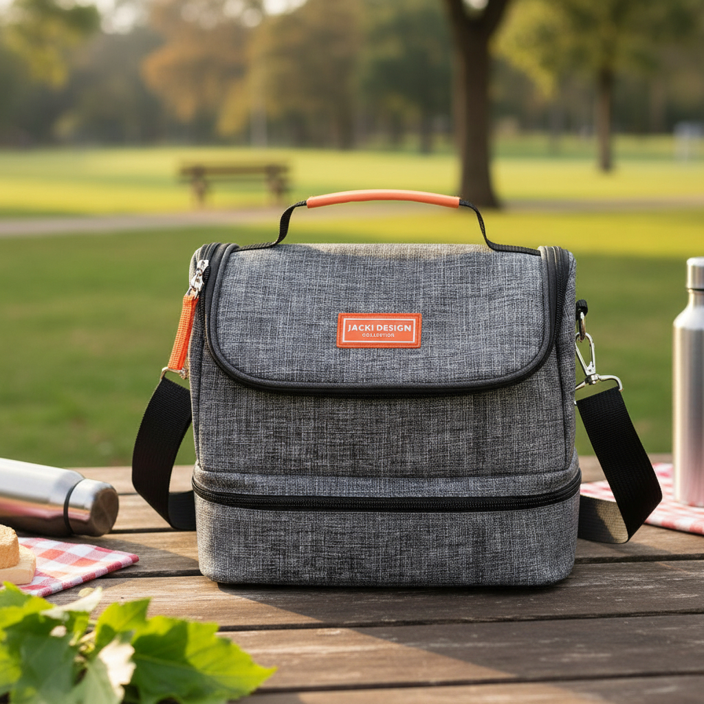 Bolsa Térmica c/ 2 Compartimentos   - Jacki Design em Oferta na Shopee