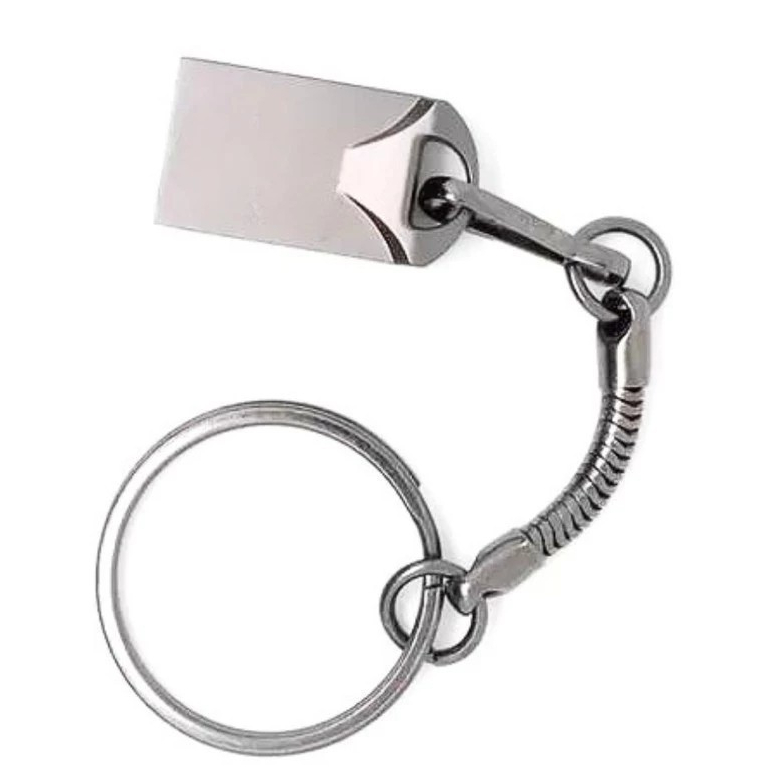 Mini PenDrive 8GB 16GB 32GB 64GB USB 3.0 Metal Com Chaveiro Armazenamentos Dados