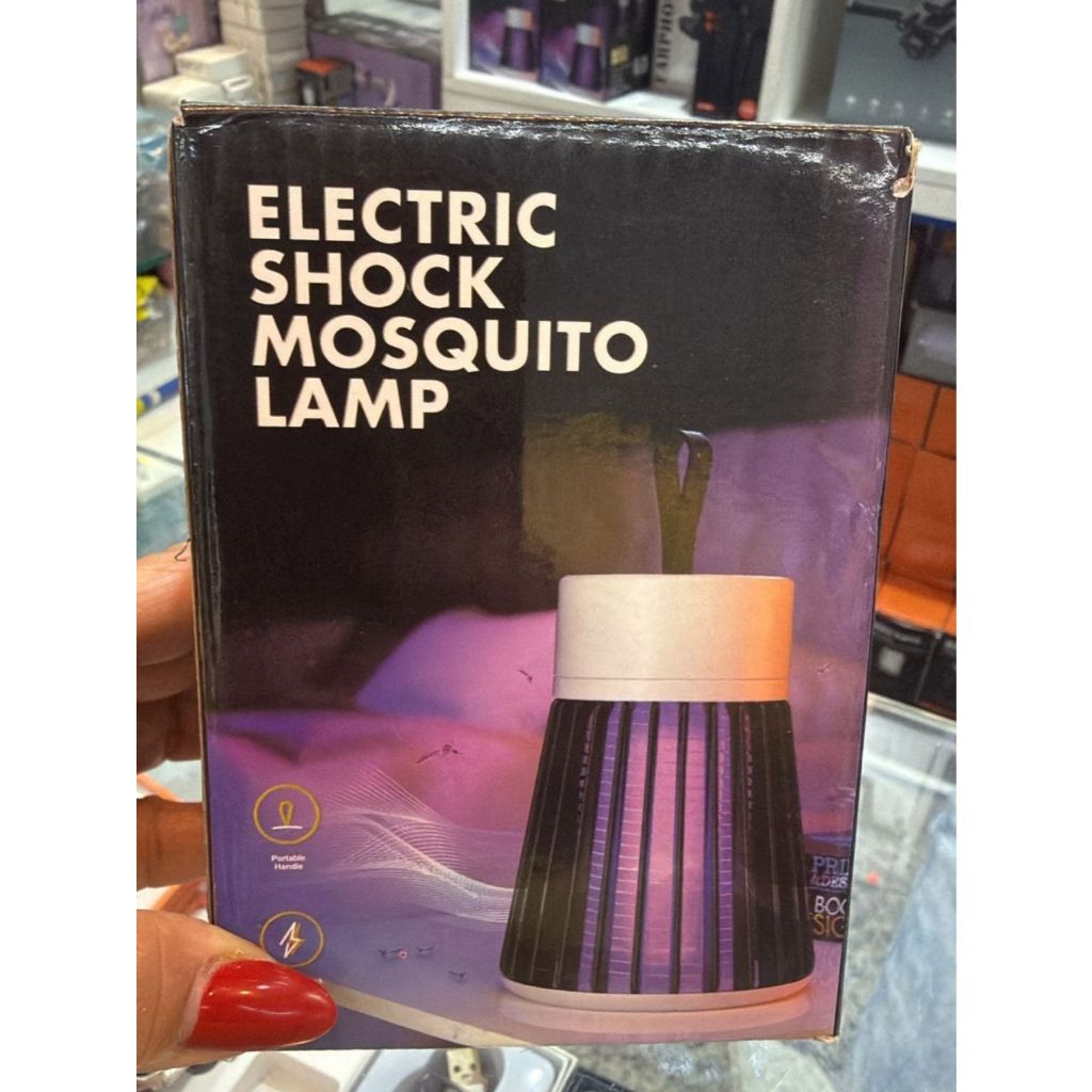 Armadilha para Insetos Mata Mosquito Lâmpada UV Sem Radiação Recarregável USB