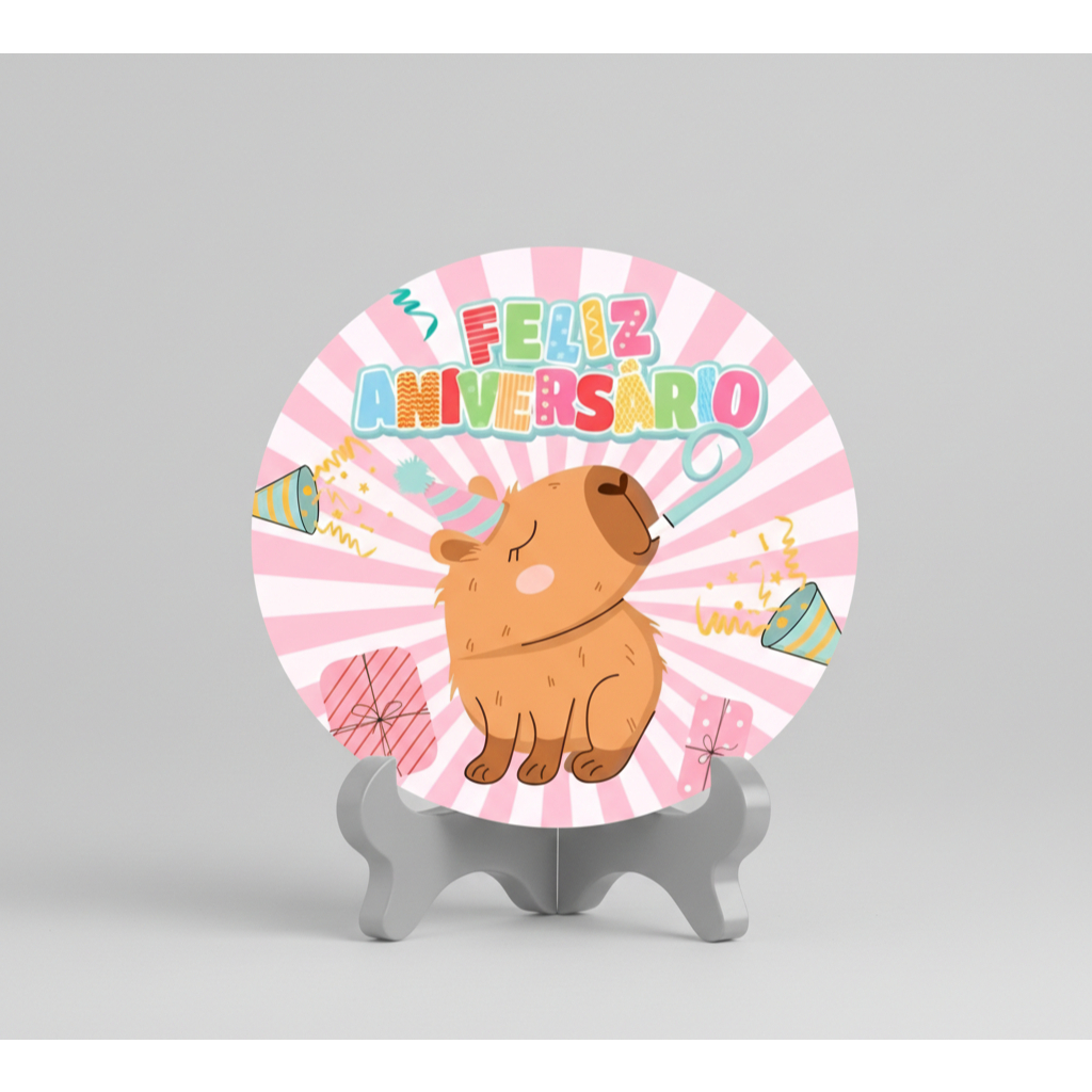 Painel Mini Decoração De Mesa Capa 0,5m X 0,5m Tema Capivara Tendência ENVIO SOMENTE DA CAPA Festas em Oferta na Shopee
