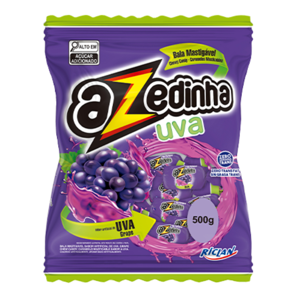 Balas Mastigáveis Azedinhas 500g Riclan – Ideal para Festas · foto 2