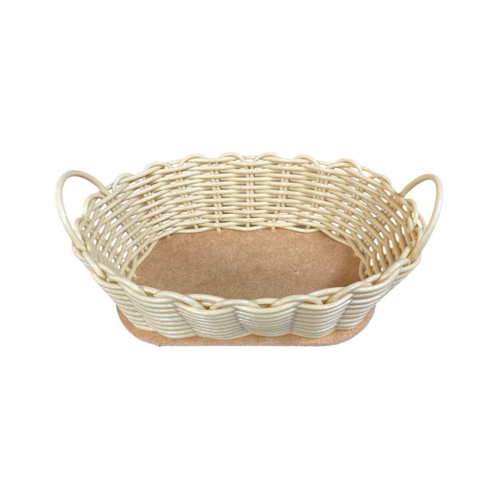 Kit com 5 a 20 Mini Cestinhas Ovais 15×10 cm – Organização, Café, Cosméticos e Presentes em Oferta na Shopee