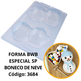 1~6 FORMA BWB SP ESPECIAL (3 PARTES) BONECO DE NEVE CÓD.:3684 (SAIDA AUTOMATICA) em Oferta na Shopee