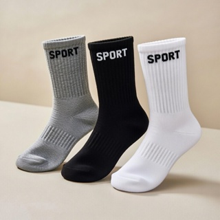 Kit 3, 6, e 12 Pares Meia Masculina Esportiva Cano Alto Algodão Tamanho 40-46 Conforto e Estilo com Entrega Rápi em Oferta na Shopee